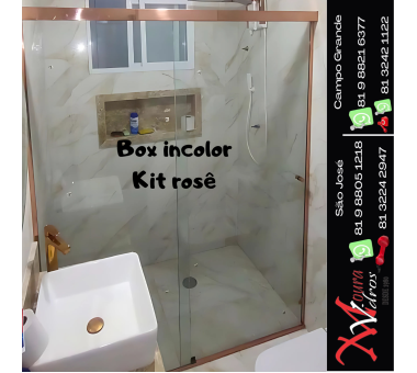 BOX INCOLOR COM KIT ROSÊ
